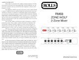 Rolls RM68 Owner's manual