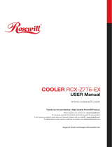 Rosewill RCX-Z755-EX User manual