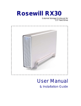 Rosewill RX30 User manual