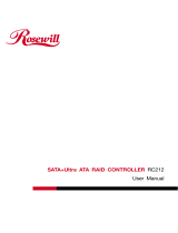 Rosewill RC212 User manual