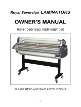 Royal Sovereign RSH-1650 User manual