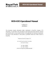 RoyalTek REB-4315 User manual
