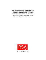 RSA Security 6.1 User manual