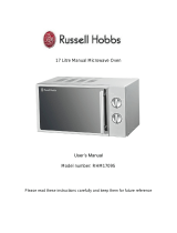 Russell Hobbs RHM1709S User manual