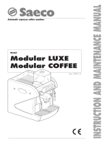Saeco Coffee Makers CAP001/A User manual