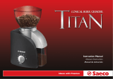 Saeco Coffee Makers Conical Burr Grinder Titan User manual