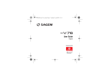 Sagem MYV-76 User manual