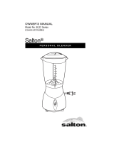 Salton BL22 User manual