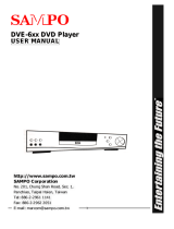 Sampo DVE-6 Series User manual