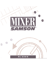 Samson PL2404 User manual