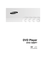 Samsung 1080P7 User manual