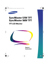 Samsung 570VTFT User manual