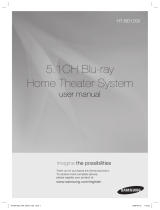 Samsung HT-BD1200 User manual