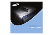 HP Samsung CLP-657 Color Laser Printer series User manual