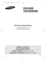 Samsung CS-21B7ST/HAC User manual