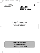 Samsung CS-29K5MN User manual