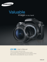 Samsung Digimax GX-1S User manual