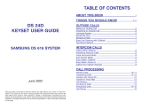 Samsung DS 24D User manual