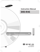 Samsung DVD DVD-R145 User manual