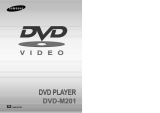 Samsung DVD-M201 User manual