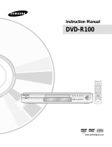 Samsung DVD-R100 User manual