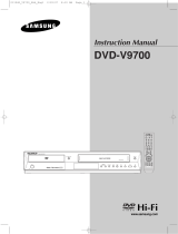 Samsung DVD-V9700 User manual