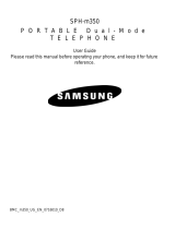 Samsung SPH-M350 User manual