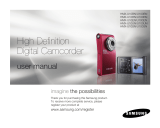 Samsung HMX-U100 BN User manual