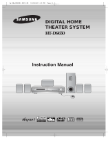 Samsung HT-DS650 User manual