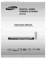 Samsung HT-TP12 User manual