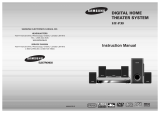 Samsung HT-P38 User manual