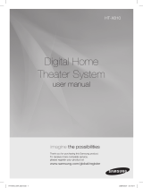 Samsung HT-X810 User manual