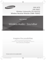 Samsung HW-J470 User manual