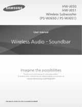 Samsung HW-J650/ZA User manual