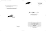 Samsung LE23R51B User manual
