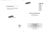 Samsung LE32R51BM User manual