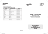 Samsung LE46M53BD User manual