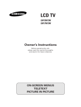 Samsung LW15N13W User manual