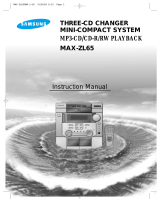 Samsung MAX-ZL65 User manual