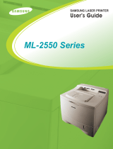 Samsung ML-2550 User manual