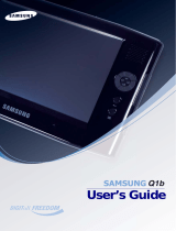 Samsung NP-Q1B User manual