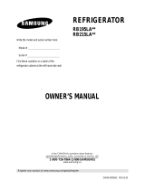 Samsung RB215LABB User manual
