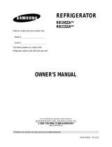 Samsung RB215ZASW User manual