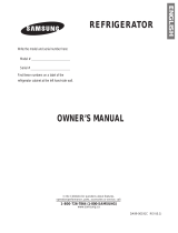 Samsung RB2055SW User manual
