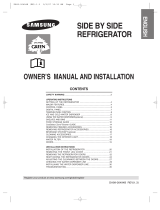 Samsung RS24FANS User manual