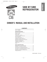 Samsung RS22FGRS User manual