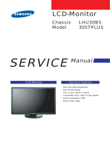Samsung 305T - SyncMaster - 30" LCD Monitor User manual