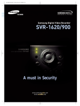 Samsung SVR-1620/900 User manual
