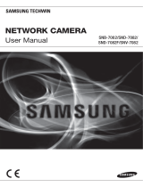Samsung SNV-7082 User manual
