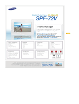Samsung SPF-72V User manual